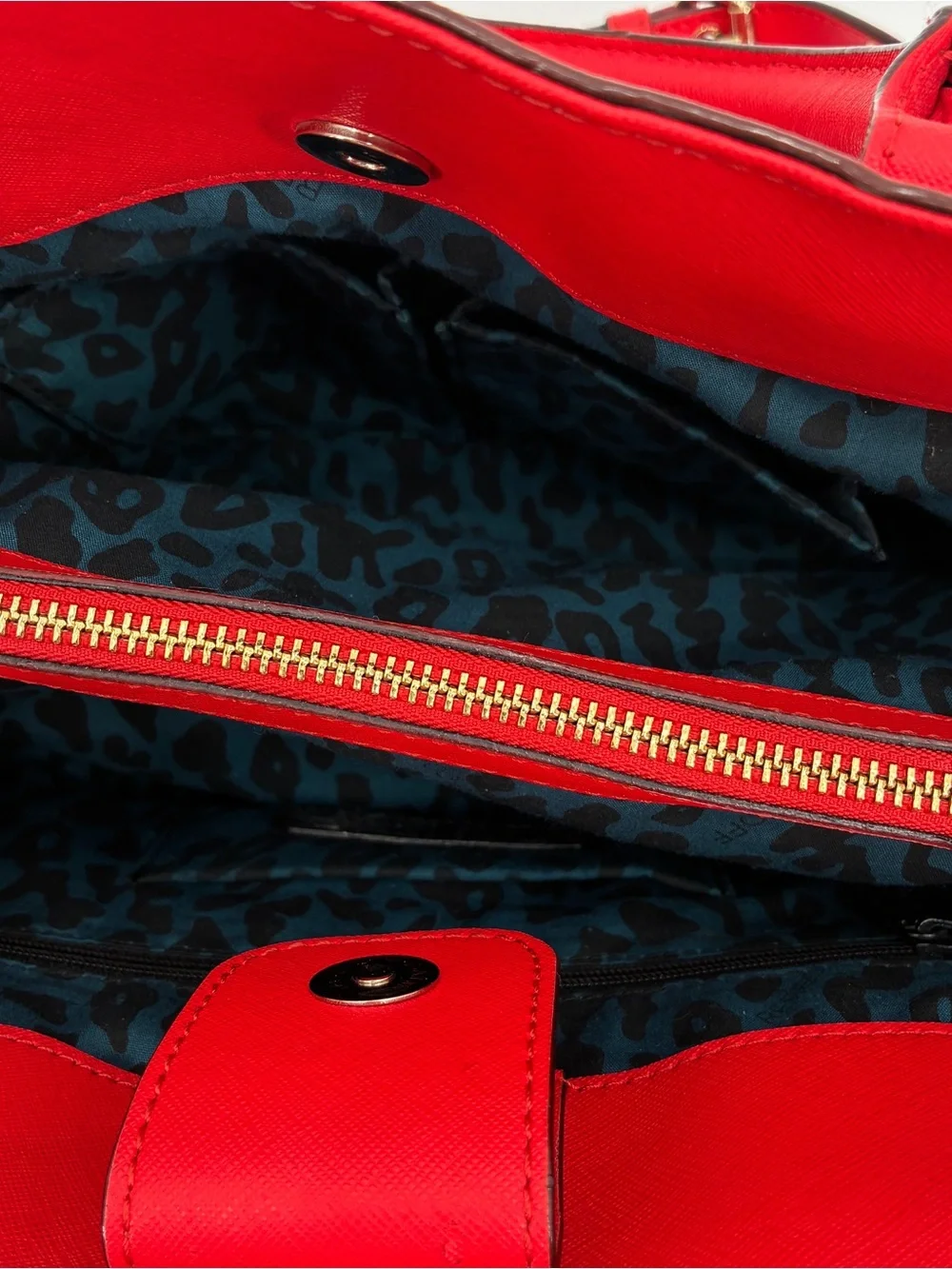 Rebecca Minkoff Amorous Satchel Structured Bag Purse Red Leather